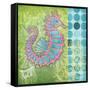 Fantasy Reef IV-Paul Brent-Framed Stretched Canvas