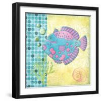 Fantasy Reef V-Paul Brent-Framed Art Print