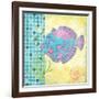 Fantasy Reef V-Paul Brent-Framed Art Print