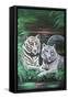 Fantasy Tigers-Sue Clyne-Framed Stretched Canvas