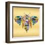 Fantasy World - Bee-Amy Shaw-Framed Giclee Print