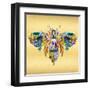 Fantasy World - Bee-Amy Shaw-Framed Giclee Print