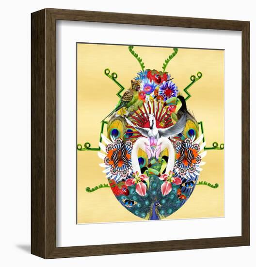 Fantasy World - Beetle-Amy Shaw-Framed Giclee Print