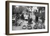 Fanti Women Making Earthenware, Elmina, Ghana, 1922-PA McCann-Framed Giclee Print