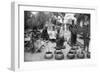 Fanti Women Making Earthenware, Elmina, Ghana, 1922-PA McCann-Framed Giclee Print