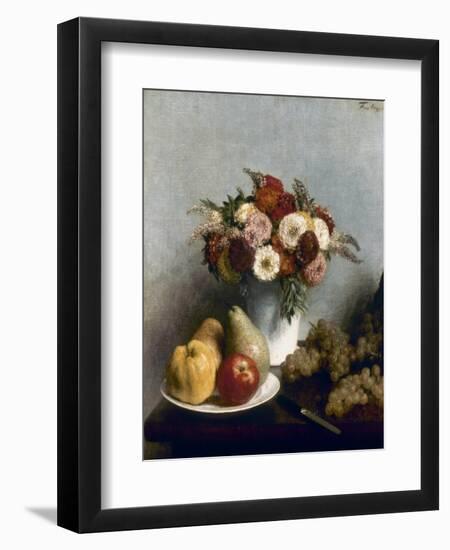 Fantin-Latour: Fruits, 1865-Henri Fantin-Latour-Framed Giclee Print