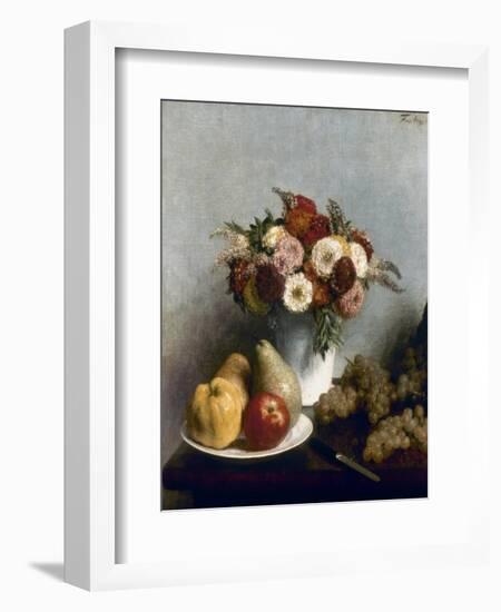 Fantin-Latour: Fruits, 1865-Henri Fantin-Latour-Framed Giclee Print