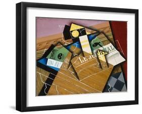 Fantomas, 1915-Juan Gris-Framed Giclee Print