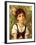 Far Away Thoughts-Sophie Anderson-Framed Giclee Print