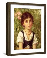 Far Away Thoughts-Sophie Anderson-Framed Giclee Print