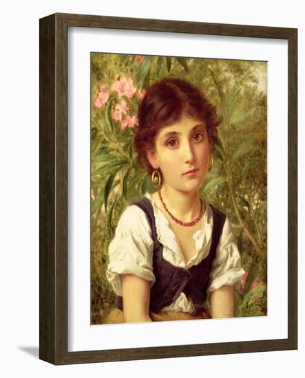 Far Away Thoughts-Sophie Anderson-Framed Giclee Print