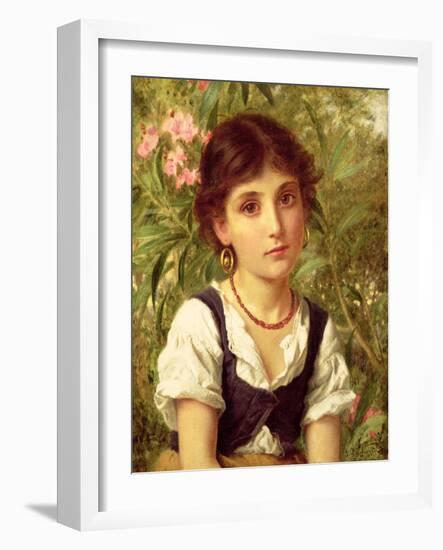 Far Away Thoughts-Sophie Anderson-Framed Giclee Print