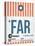 FAR Fargo Luggage Tag II-NaxArt-Stretched Canvas