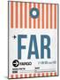 FAR Fargo Luggage Tag II-NaxArt-Mounted Art Print