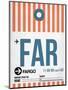 FAR Fargo Luggage Tag II-NaxArt-Mounted Art Print