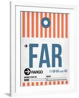 FAR Fargo Luggage Tag II-NaxArt-Framed Art Print