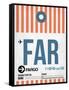 FAR Fargo Luggage Tag II-NaxArt-Framed Stretched Canvas