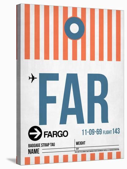 FAR Fargo Luggage Tag II-NaxArt-Stretched Canvas