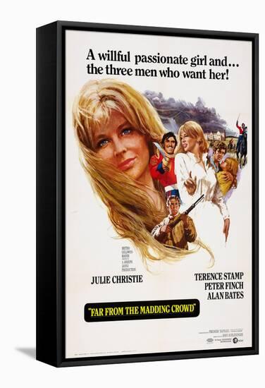 Far from the Madding Crowd, Julie Christie, Peter Finch, Terence Stamp, Alan Bates, 1967-null-Framed Stretched Canvas