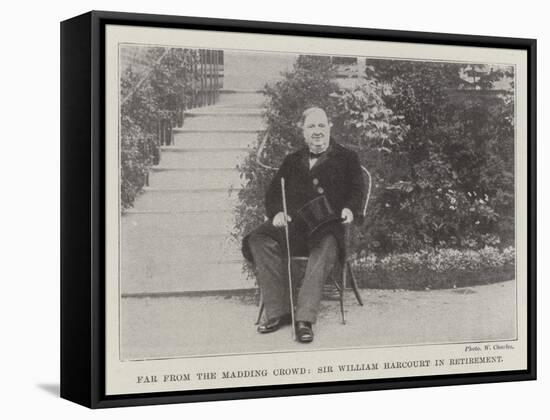 Far from the Madding Crowd, Sir William Harcourt in Retirement-null-Framed Stretched Canvas