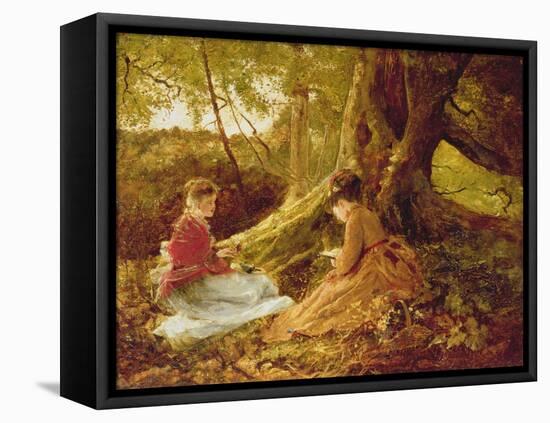 Far from the Madding Crowd'-Sir Robert Ponsonby Staples-Framed Stretched Canvas
