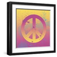 Far-out Peace-Erin Clark-Framed Giclee Print