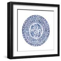 Far Pavilion - Plate-Emma Hill-Framed Giclee Print