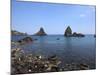 Faraglioni, Acitrezza, Catania Province, Sicily, Italy, Mediterranean, Europe-Vincenzo Lombardo-Mounted Photographic Print