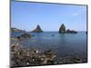 Faraglioni, Acitrezza, Catania Province, Sicily, Italy, Mediterranean, Europe-Vincenzo Lombardo-Mounted Photographic Print