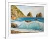 Faraglioni On Island Capri-kirilstanchev-Framed Art Print