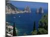 Faraglioni Rocks, Capri, Campania, Italy, Mediterranean-G Richardson-Mounted Photographic Print