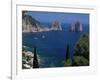 Faraglioni Rocks, Capri, Campania, Italy, Mediterranean-G Richardson-Framed Photographic Print