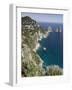 Faraglioni Rocks, Capri, Campania, Italy-Walter Bibikow-Framed Photographic Print