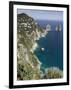 Faraglioni Rocks, Capri, Campania, Italy-Walter Bibikow-Framed Photographic Print