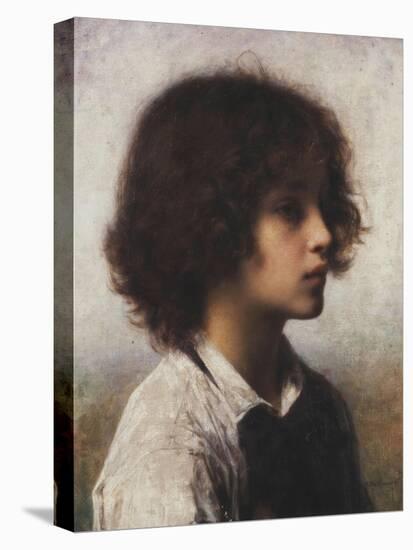 Faraway Thoughts-Alexei Alexeiewitsch Harlamoff-Stretched Canvas