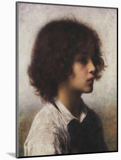 Faraway Thoughts-Alexei Alexeiewitsch Harlamoff-Mounted Premium Giclee Print