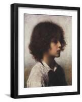 Faraway Thoughts-Alexei Alexeiewitsch Harlamoff-Framed Giclee Print