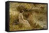 Faraway Thoughts-Ernest Walbourn-Framed Stretched Canvas