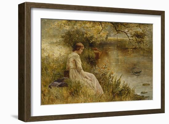 Faraway Thoughts-Ernest Walbourn-Framed Giclee Print