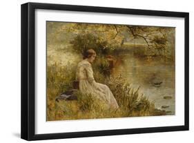 Faraway Thoughts-Ernest Walbourn-Framed Giclee Print