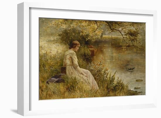 Faraway Thoughts-Ernest Walbourn-Framed Giclee Print