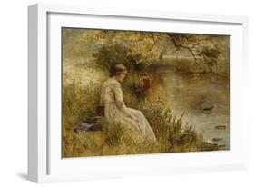 Faraway Thoughts-Ernest Walbourn-Framed Giclee Print