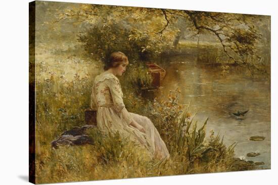 Faraway Thoughts-Ernest Walbourn-Stretched Canvas