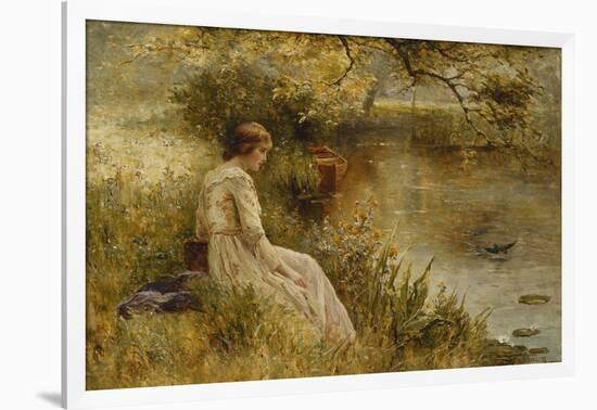 Faraway Thoughts-Ernest Walbourn-Framed Giclee Print