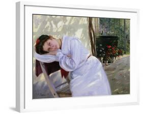 Faraway Thoughts-Carl Pippich-Framed Giclee Print