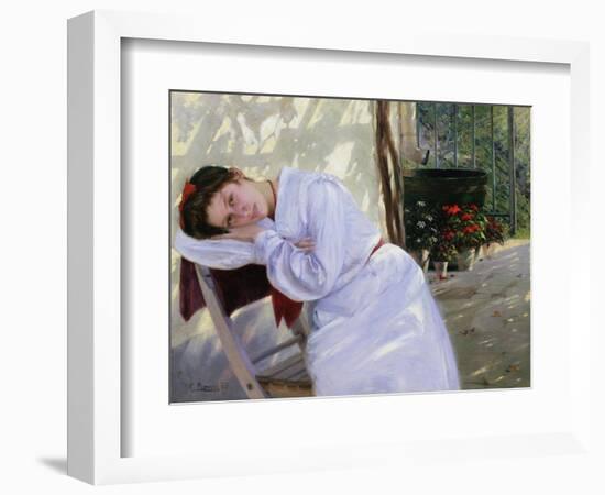 Faraway Thoughts-Carl Pippich-Framed Giclee Print