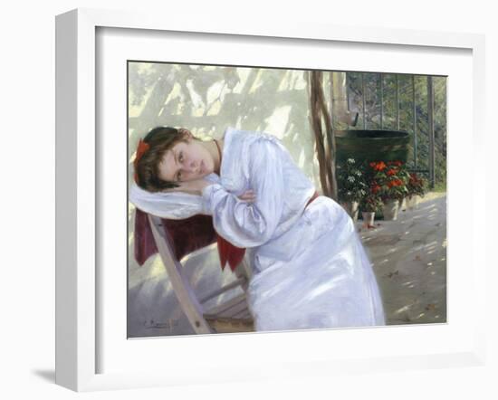 Faraway Thoughts-Carl Pippich-Framed Giclee Print