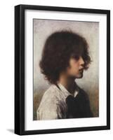 Faraway Thoughts-Alexei Alexevich Harlamoff-Framed Giclee Print