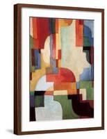 Farbige Formen I, 1933-Auguste Macke-Framed Art Print