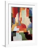 Farbige Formen I, 1933-Auguste Macke-Framed Art Print